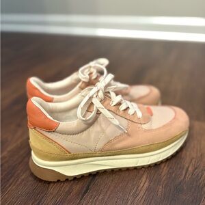 Madewell Pink and Orange Athletic Shoes